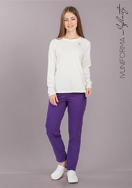 Блуза медицинская женская арт. М-40-07-ТР