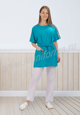 Блуза медицинская женская арт. М-40-05-ТС