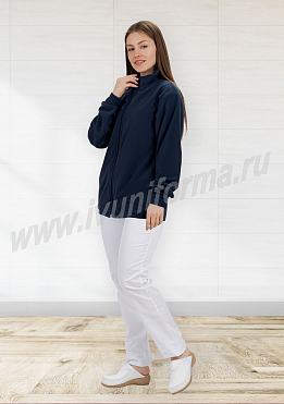 Толстовка женская для медиков арт. ТР-03-27-ФЛ