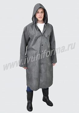 Плащ прорезиненный унисекс арт. Р-22-03-ПЭ